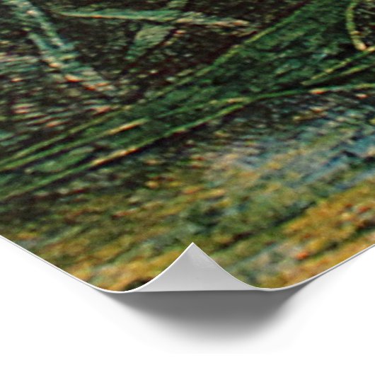 Paul Klee Flowers In The Night ポスター (角)