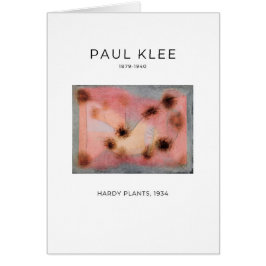 Paul Klee, Hardy Plants (1934) -ファインアートカード