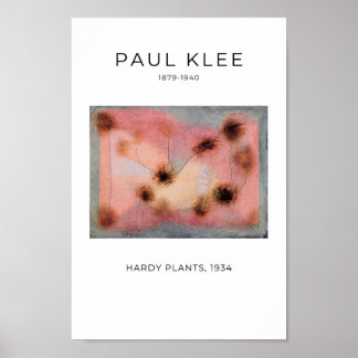 Paul Klee, Hardy Plants - Colorful Abstract Art ポスター