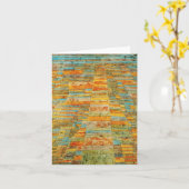 Paul Klee Highways and Byways Note Card カード (黄色い花)