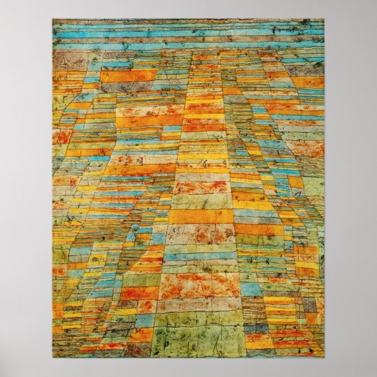 Paul Klee Highways and Byways Poster ポスター (正面)