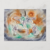 Paul Klee - Howling Dog, ポストカード (正面)