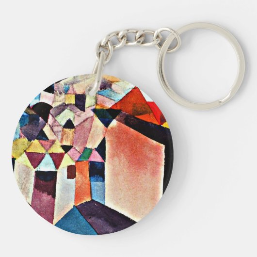 Paul Klee, Insight into a City, キーホルダー (裏面)