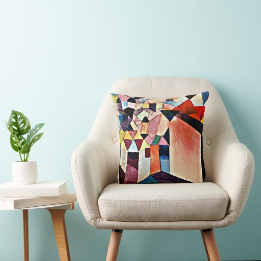 Paul Klee, Insight into a City, クッション (椅子)