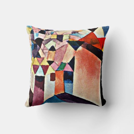 Paul Klee, Insight into a City, クッション (裏面)