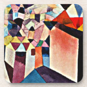 Paul Klee, Insight into a City, コースター (正面)