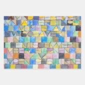 Paul Klee Lettersラッピング紙シート ラッピングペーパーシート (正面)