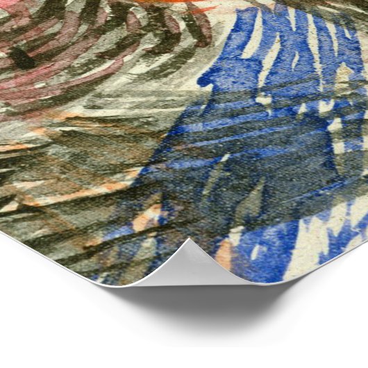 Paul klee Libido of the Forest ポスター (角)