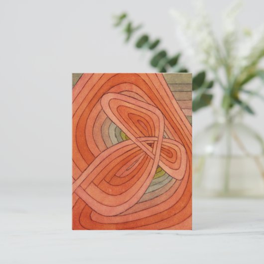 Paul Klee - Lonely Flower ポストカード (スタンド正面)