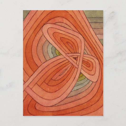 Paul Klee - Lonely Flower ポストカード (正面)