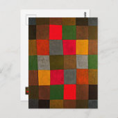 Paul Klee, New Harmony, ポストカード (正面/裏面)