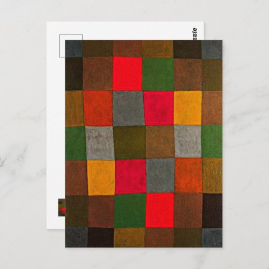 Paul Klee, New Harmony, ポストカード (正面/裏面)