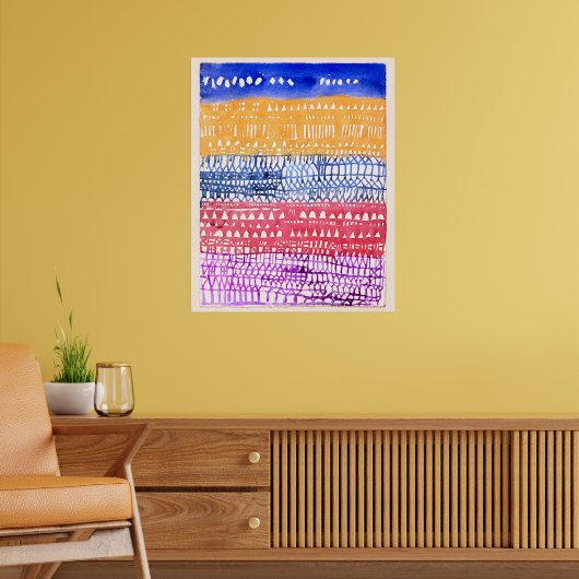 Paul Klee - Old City,  ポスター (リビング2)