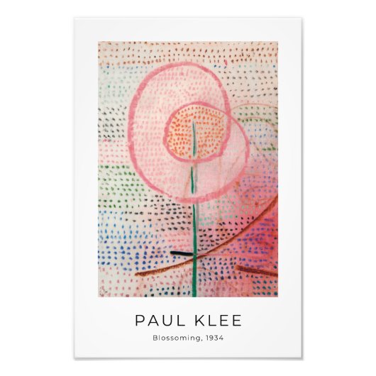 Paul Klee, Peloming - カラフル抽象芸術・アート フォトプリント (正面)