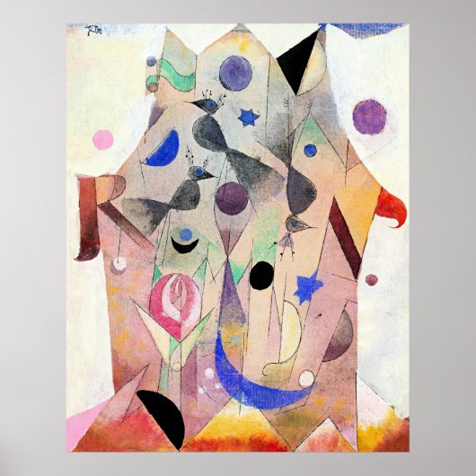 Paul Klee - Persian Nightingdales ポスター (正面)