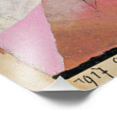 Paul Klee - Persistche Nachtigallen フォトプリント (角)