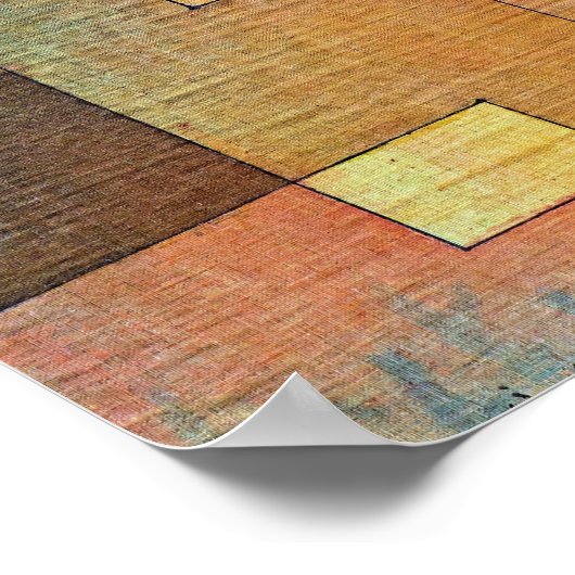 Paul Klee, Polyphonic Architecture,  ポスター (角)