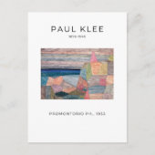 Paul Klee, Promontorio Ph.-抽象芸術モダンアート ポストカード (正面)