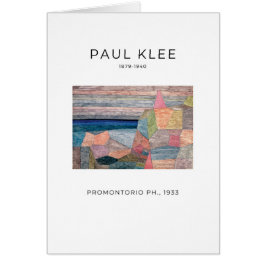 Paul Klee, Promontorio Ph.(1933) -ファインアートカード