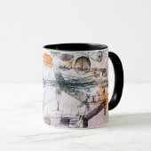 Paul Klee “Realm of Air” Magic Art Mug マグカップ (正面右)