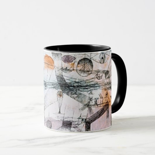 Paul Klee “Realm of Air” Magic Art Mug マグカップ (正面右)