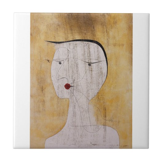 Paul Klee - Sealed Woman タイル (正面)
