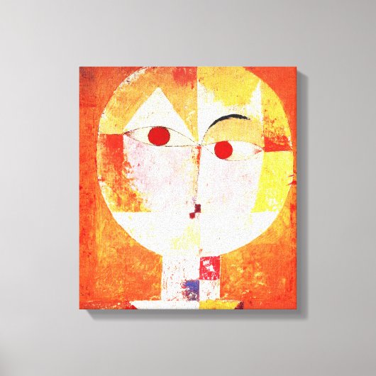 Paul Klee Senecio Canvas Print キャンバスプリント (正面)