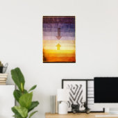 Paul Klee Separation in the Evening Poster ポスター (ホームオフィス)