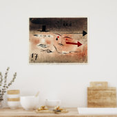 Paul Klee - Seventeen, Crazy, ポスター (キッチン)