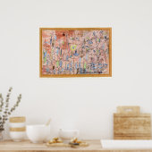 Paul Klee, Sparse Foliage, ポスター (キッチン)