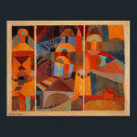 Paul Klee Temple Garden ポスター<br><div class="desc">Paul Klee,  German-Swiss painter,  1879 -1940,  had a very individual abstract style that included expressionism,  cubism and surrealism.  Featured here is 'Temple Garden'.</div>