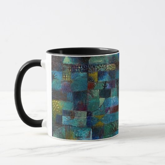 Paul Klee Terraced Garden Art Mug マグカップ (左)