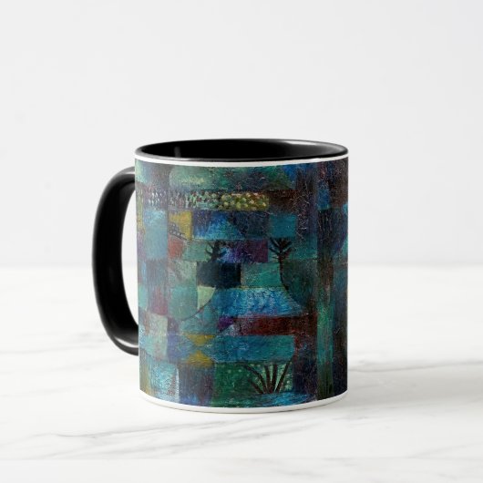 Paul Klee Terraced Garden Art Mug マグカップ (正面左)
