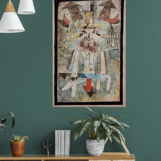 Paul Klee - The Wild Man, ポスター (リビング1)