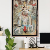 Paul Klee - The Wild Man, ポスター (ホームオフィス)