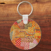 Paul Klee - Town Castle Kr. キーホルダー (正面)