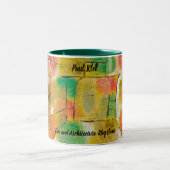 Paul Klee Tree and Architectureのリズム ツートーンマグカップ (中央)