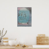 Paul Klee Twittering Machine Poster ポスター (キッチン)
