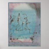 Paul Klee Twittering Machine Poster ポスター (正面)