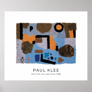 Paul Klee, With the Two 失った One -ファインアート ポスター