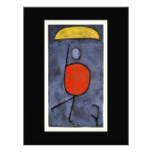 Paul Klee - With Umbrella フォトプリント (正面)