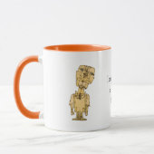 Paul Klee's Genius Funny Phrase Coffee Mug マグカップ (左)