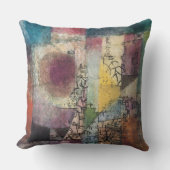 Paul Klee's Untitled -抽象芸術・アート アウトドアクッション (正面)