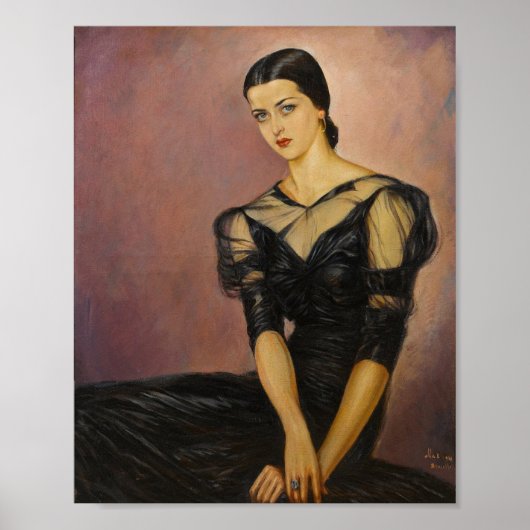 Paul Mak – 青い目の美しい ポスター (正面)