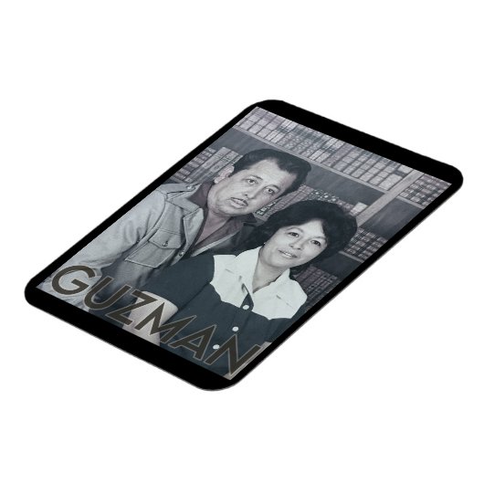 PAUL & MARGARET GUZMAN, SR. – マグネット (左側)
