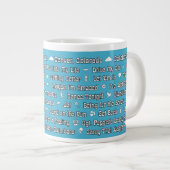 Paul McCartney Denver 2025 Set List Mug ジャンボコーヒーマグカップ (正面右)