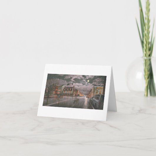 Paul McGehee "オールドタウンアレクサンドリア"カード カード (正面)