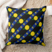 Paul McGehee "グアドループ国旗"枕 クッション (ブランケット)