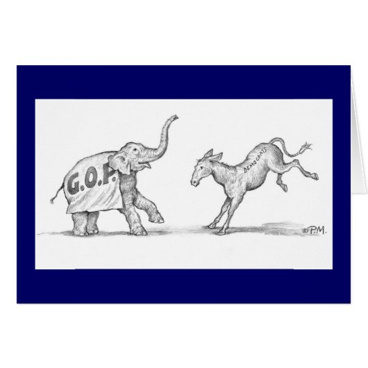 Paul McGehee 「ダンス」カード (正面横)