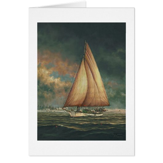 Paul McGehee「メロンボート」カード (正面)